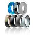 Egendefinert design silikon fingerring vapeband for menn